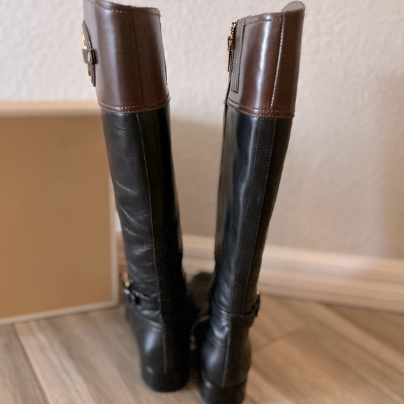 Michael Kors two toned boots size 8.5 - Picture 5 of 6